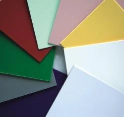 ABS Glossy Sheet Diverse farver til reference